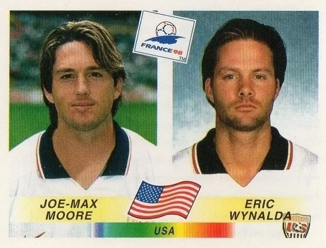France 98 - Joe-Max Moore / Eric Wylanda - USA