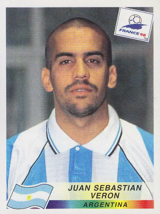 France 98 - Juan Sebastian Veron - ARG