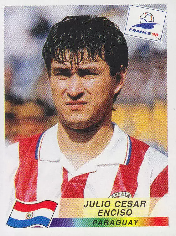 France 98 - Julio Cesar Enciso - PAR