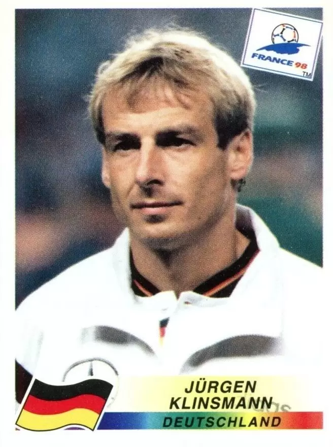 France 98 - Jurgen Klinsmann - GER