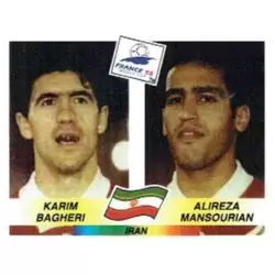 Karim Bagheri / Alireza Mansourian - IRN