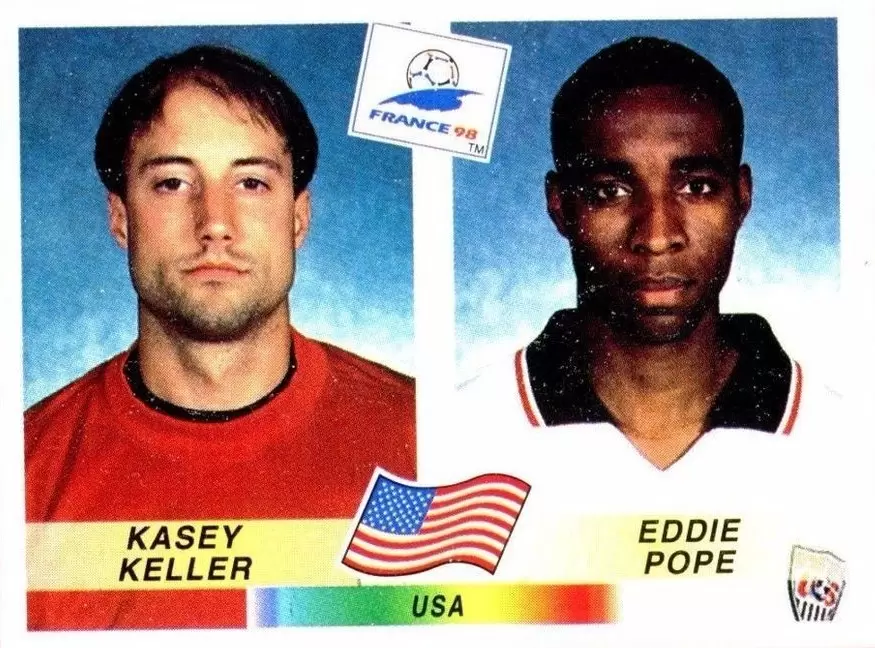 France 98 - Kasey Keller / Eddie Pope - USA