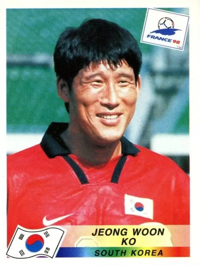 France 98 - Ko Jeong Woon - KRS