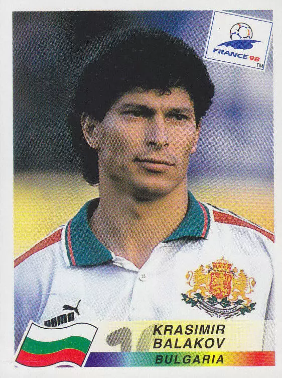 France 98 - Krasimir Balakov - BUL