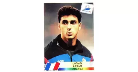 Sticker LIONEL LETIZI n°173 "WORLD CUP FRANCE 98" Panini 1998 RARE ! 