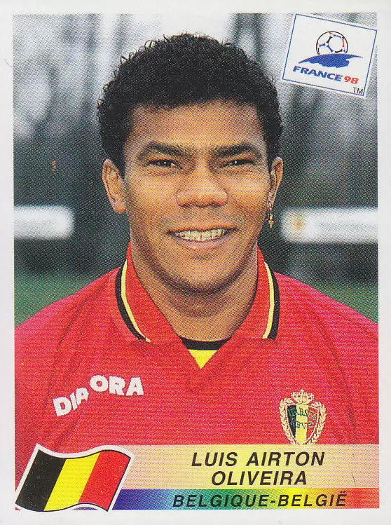 France 98 - Luis Airton Oliveira - BEL