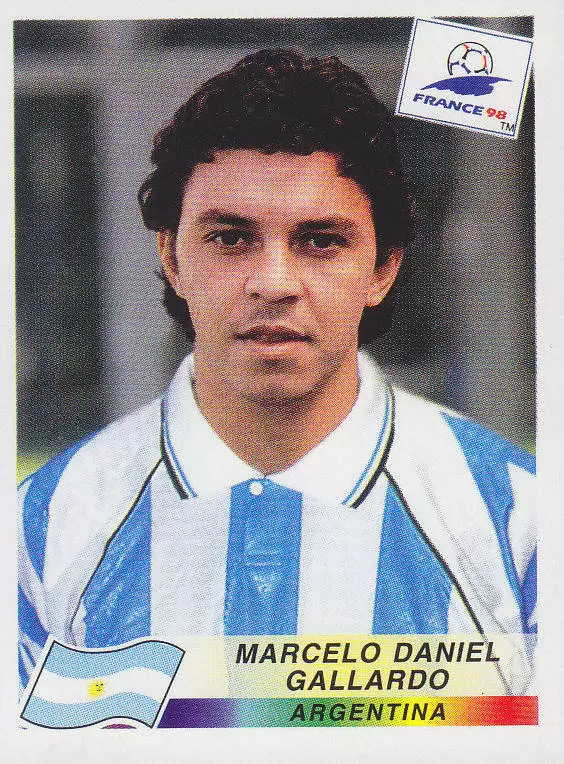 France 98 - Marcelo Daniel Gallardo - ARG