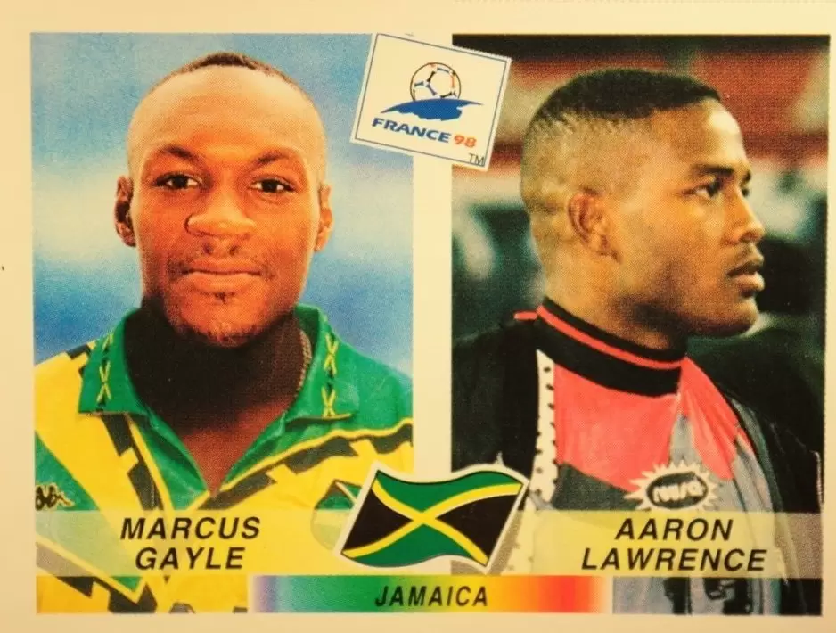 France 98 - Marcus Gayle / Aaron Lawrence - JAM