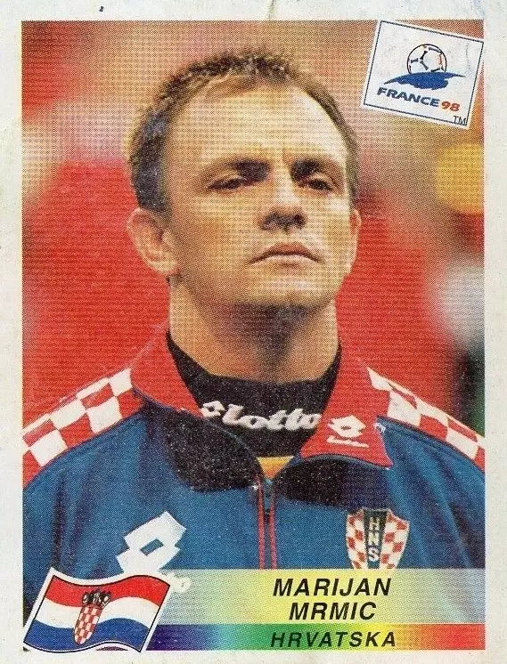 France 98 - Marijan Mrmic - CRO