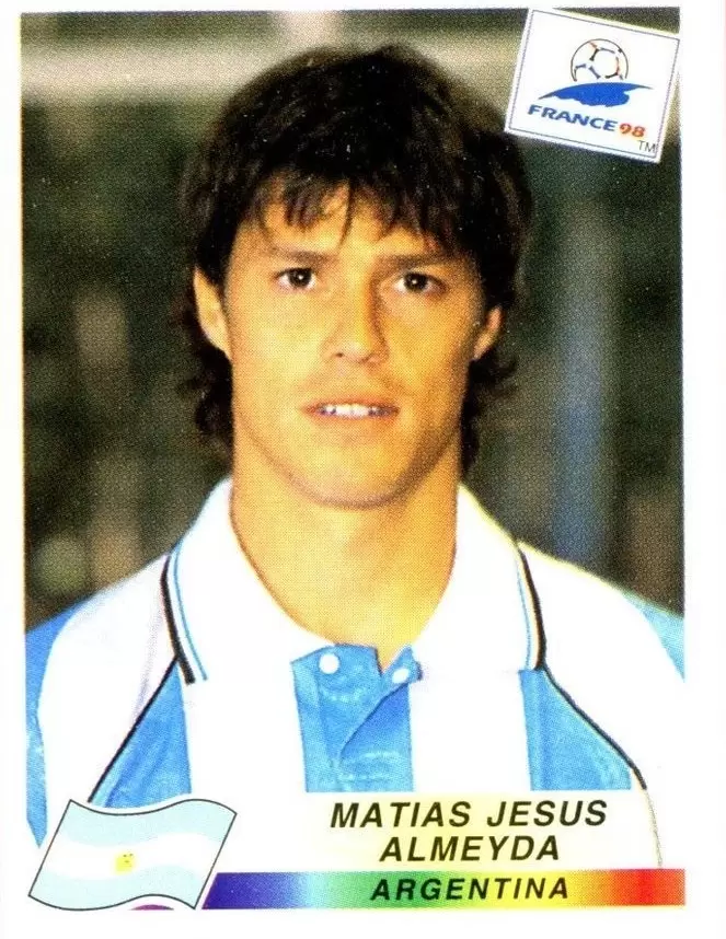 France 98 - Matias Jesus Almeyda - ARG