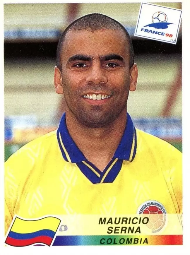 France 98 - Mauricio Serna - COL