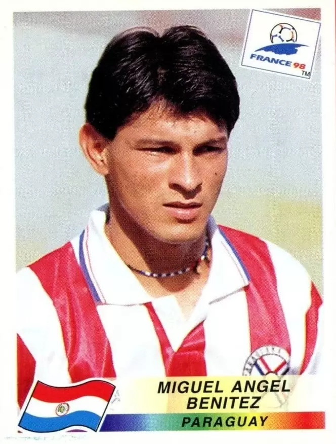 France 98 - Miguel Angel Benitez - PAR