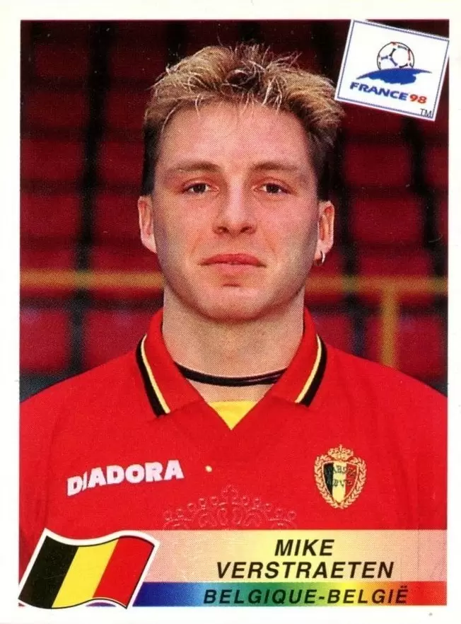 France 98 - Mike Verstraeten - BEL