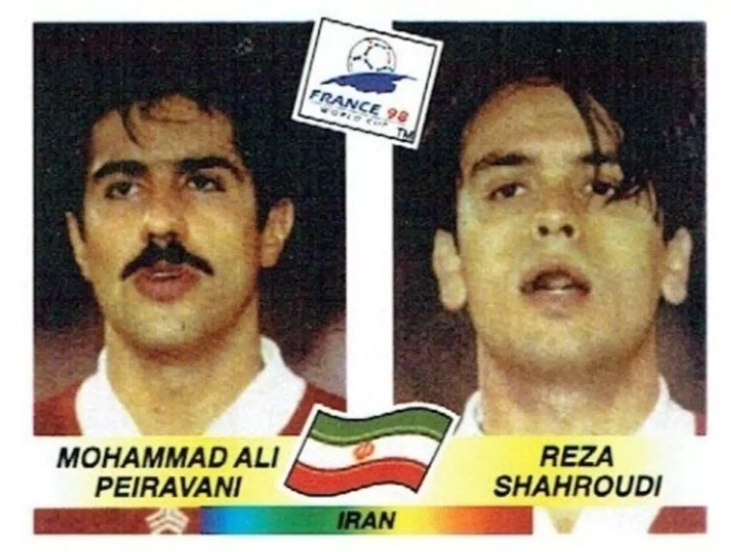 France 98 - Mohammad Ali Peiravani / Reza Shahroudi - IRN