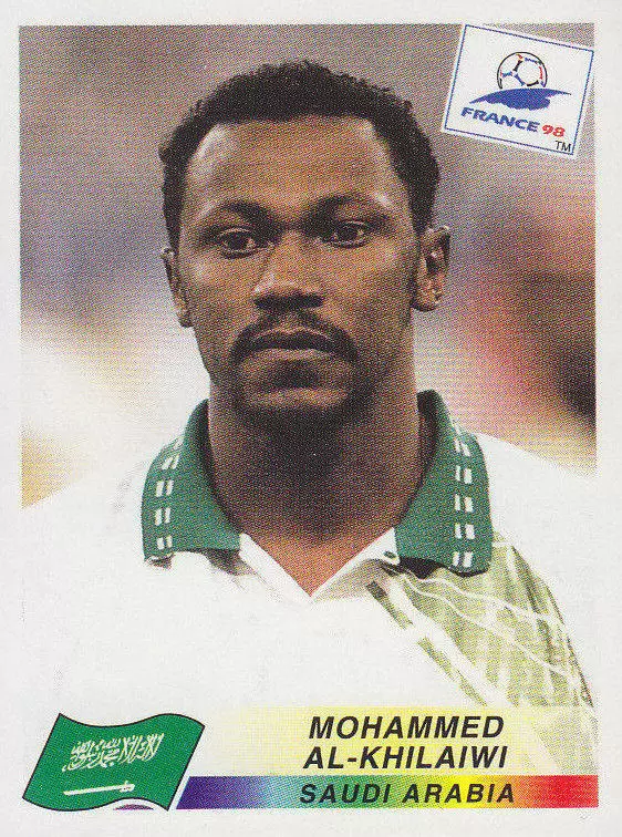 France 98 - Mohammed Al-Khilaiwi - SAR