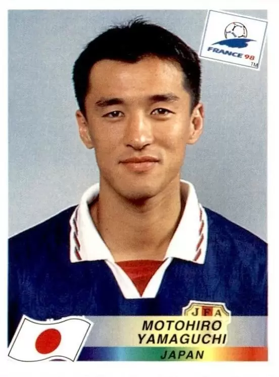 France 98 - Motohiro Yamaguchi - JAP