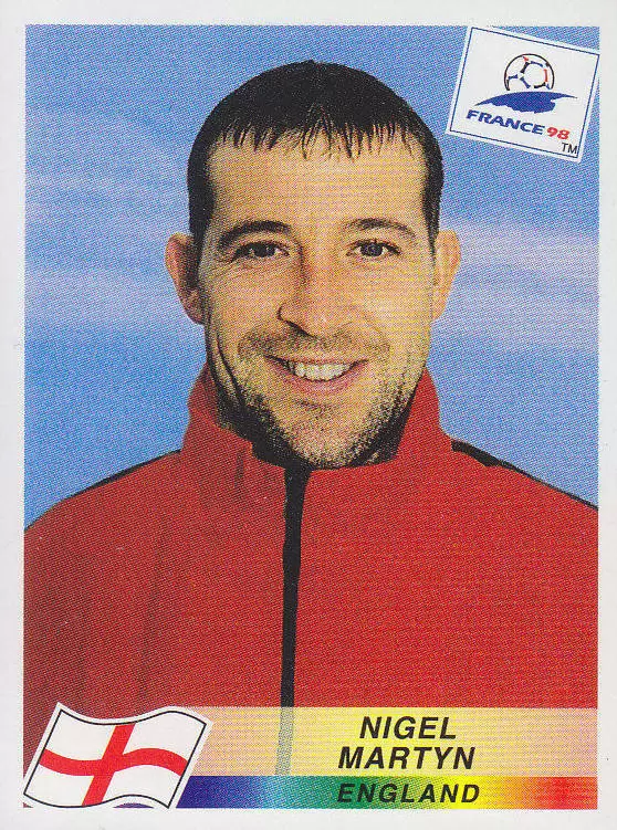 France 98 - Nigel Martyn - ENG