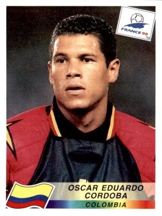 France 98 - Oscar Eduardo Cordoba - COL