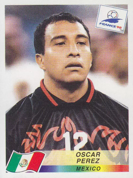 France 98 - Oscar Perez - MEX