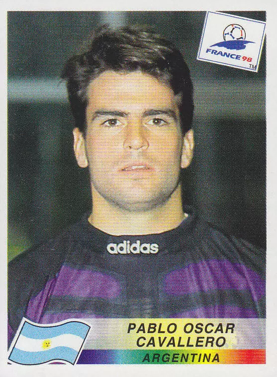 France 98 - Pablo Oscar Cavallero - ARG