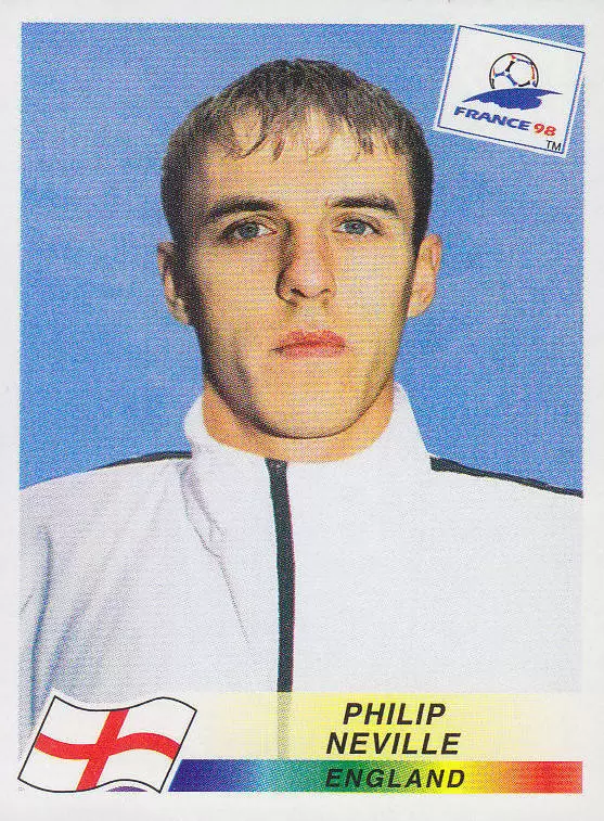 France 98 - Philip Neville - ENG