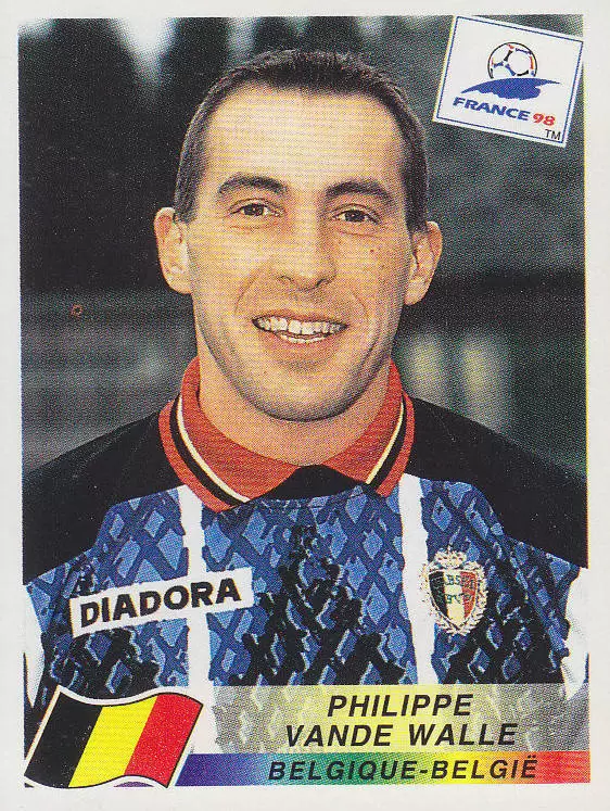 France 98 - Philippe Vande Walle - BEL