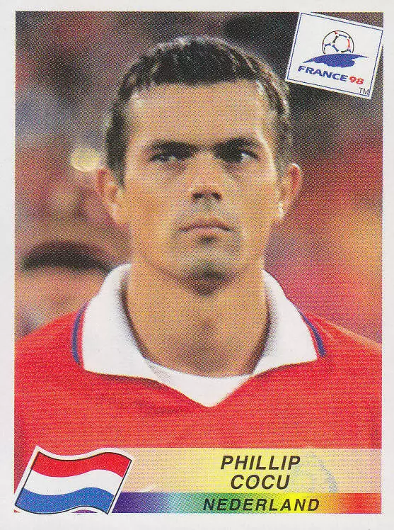 France 98 - Phillip Cocu - HOL