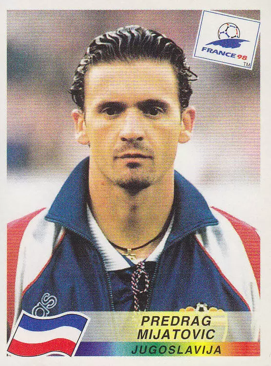 France 98 - Predrag Mijatovic - JUG