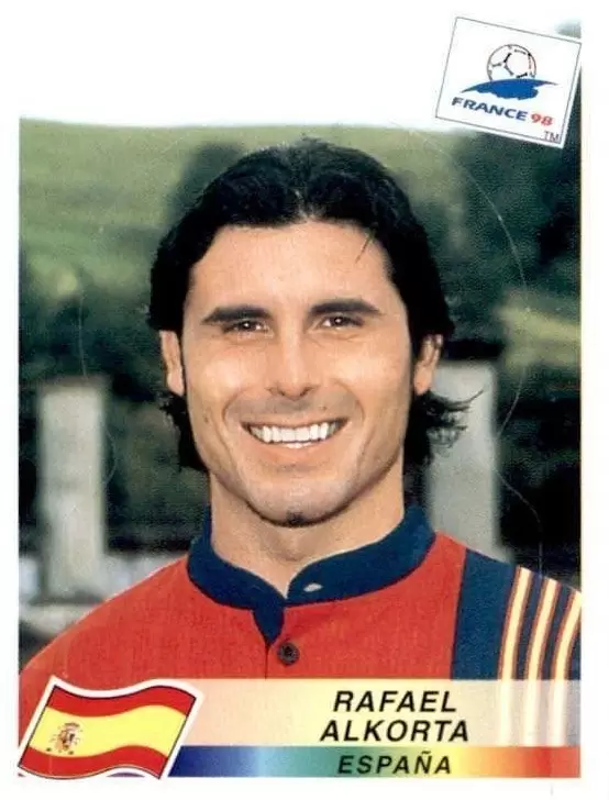 France 98 - Rafael Alkorta - ESP