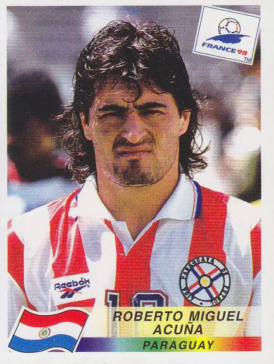 France 98 - Roberto Miguel Acuna - PAR