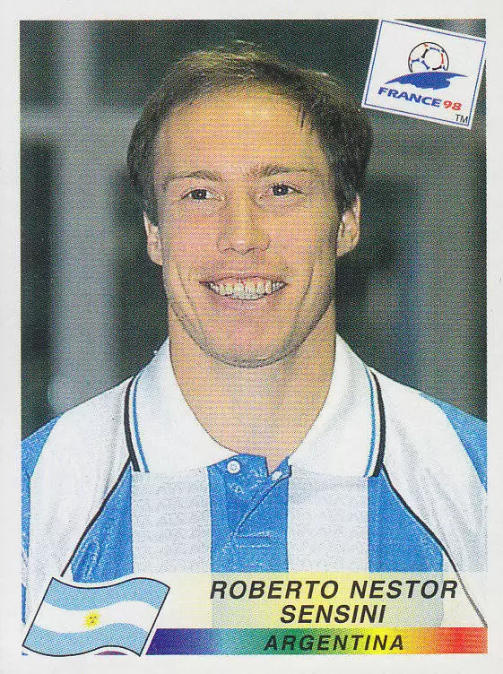 France 98 - Roberto Nestor Sensini - ARG