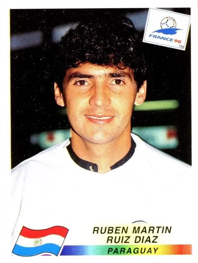 France 98 - Ruben Martin Ruiz Diaz - PAR