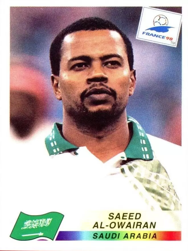 France 98 - Saeed Al-Owairan - SAR