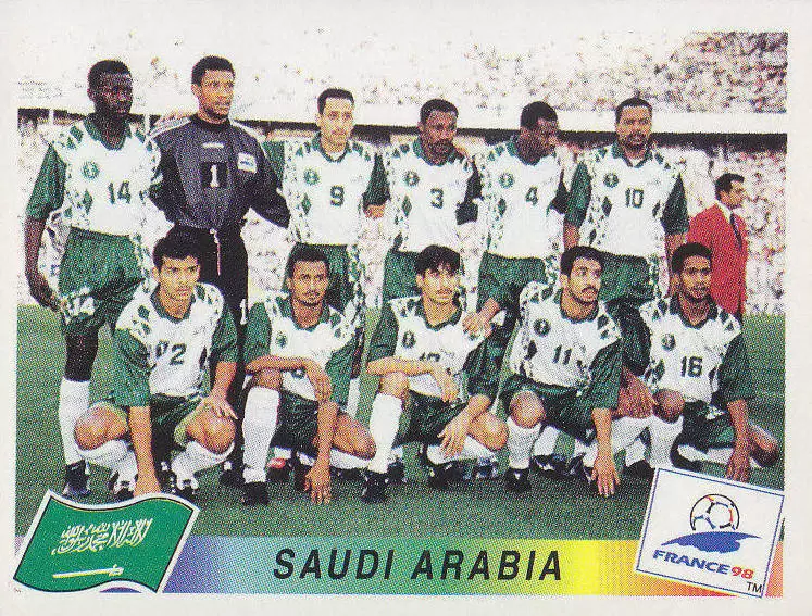 France 98 - Taem Saudi Arabia - SAR