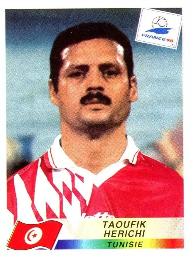 France 98 - Taoufik Herichi - TUN
