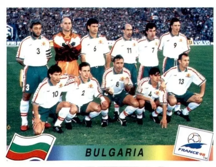 France 98 - Team Bulgaria - BUL