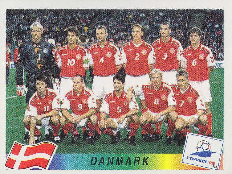France 98 - Team Denmark - DEN