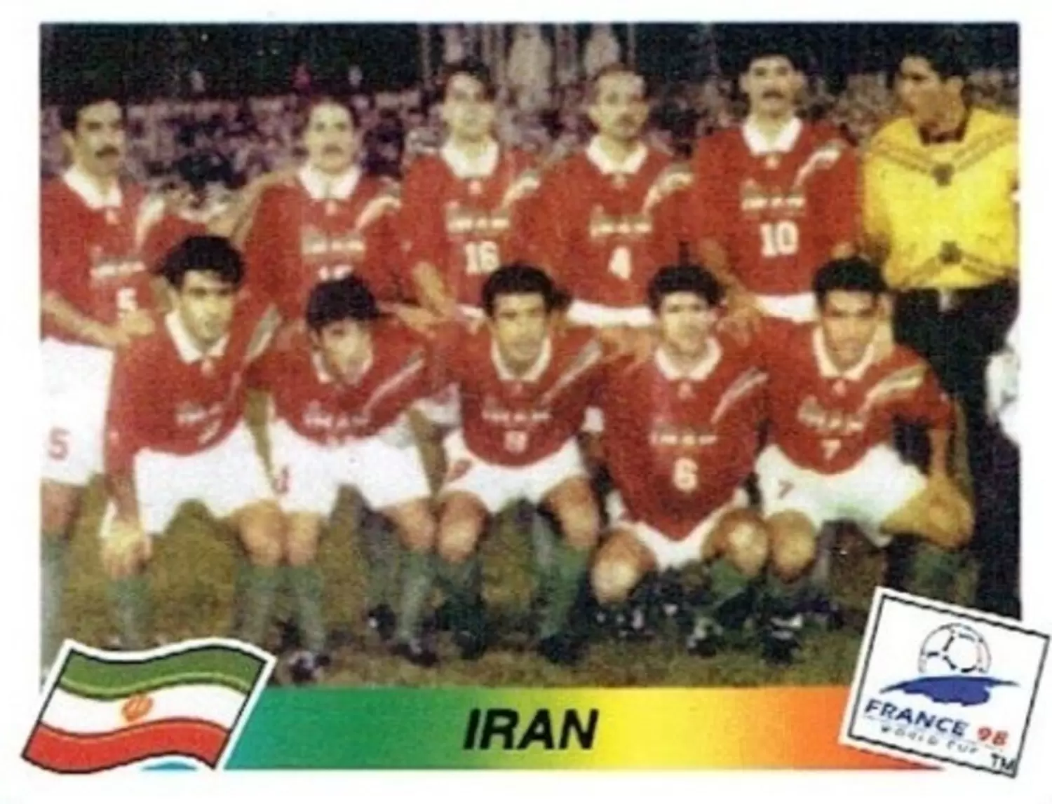 France 98 - Team Iran - IRN