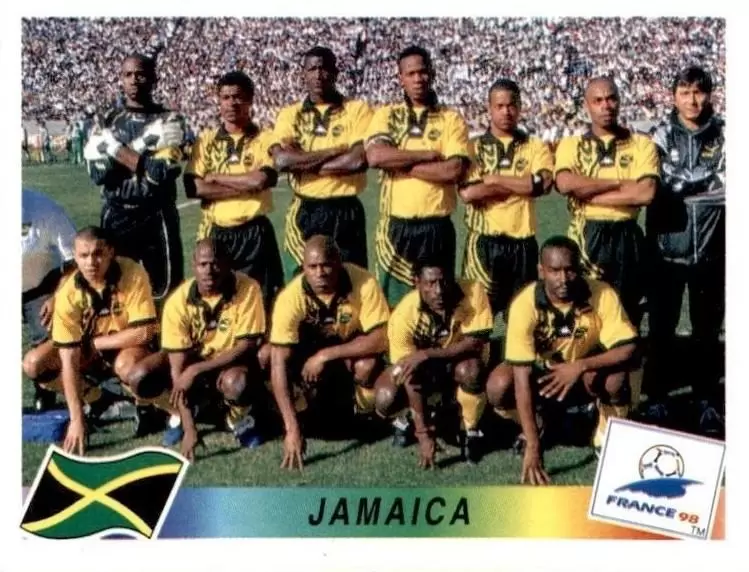 France 98 - Team Jamaica - JAM
