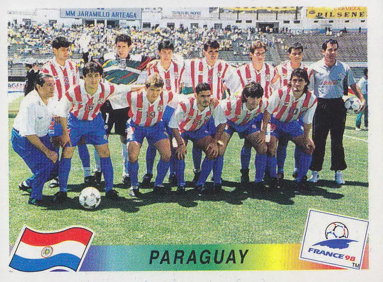 France 98 - Team Paraguay - PAR