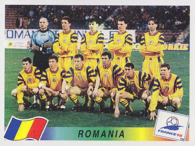 France 98 - Team Romania - ROM