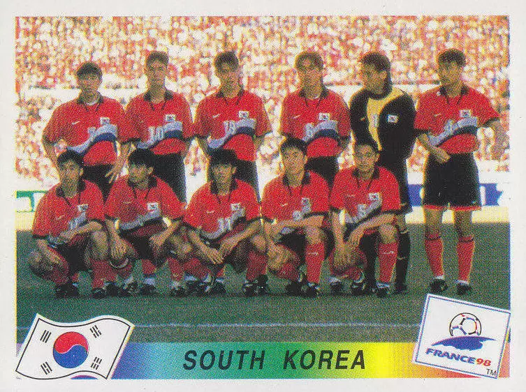 France 98 - Team South Korea - KRS