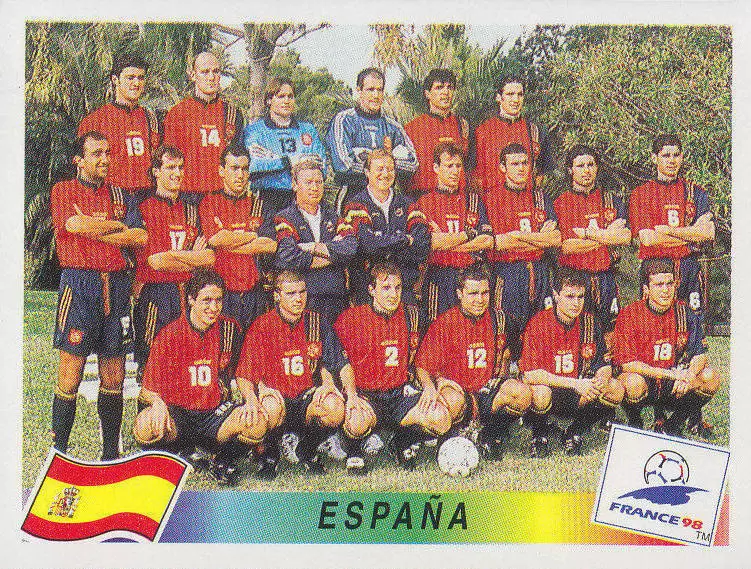 France 98 - Team Spain - ESP