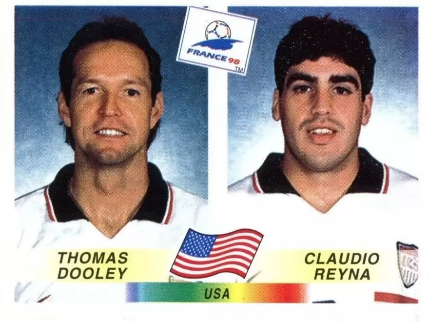 France 98 - Thomas Dooley / Claudio Reyna - USA