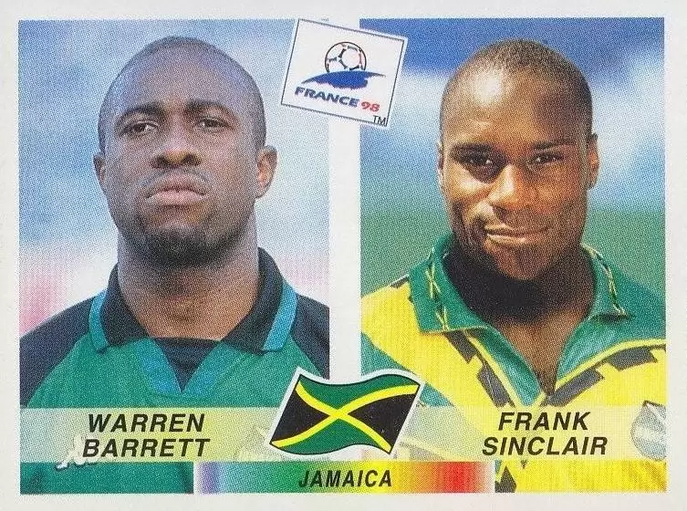 France 98 - Warren Barrett / Frank Sinclair - JAM