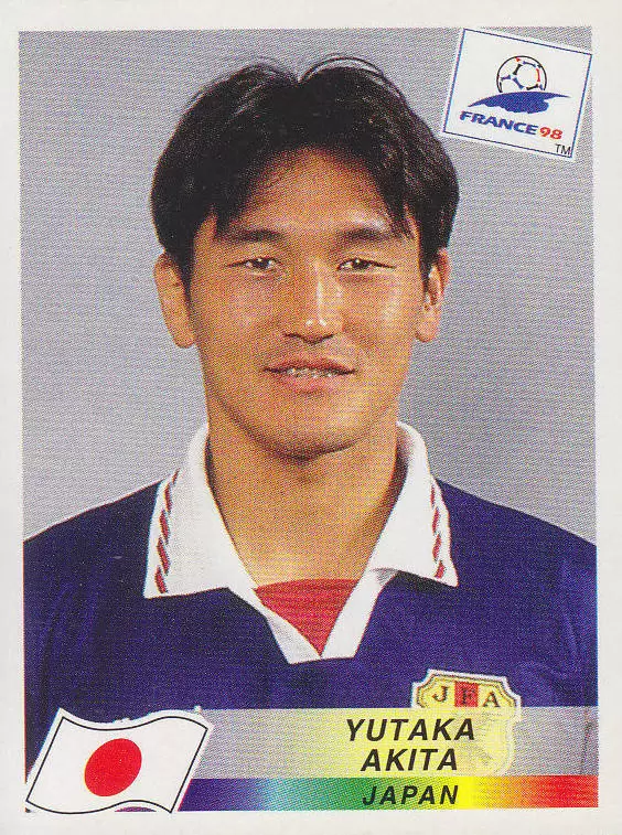 France 98 - Yutaka Akita - JAP