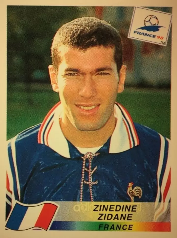 France 98 - Zinedine Zidane - FRA