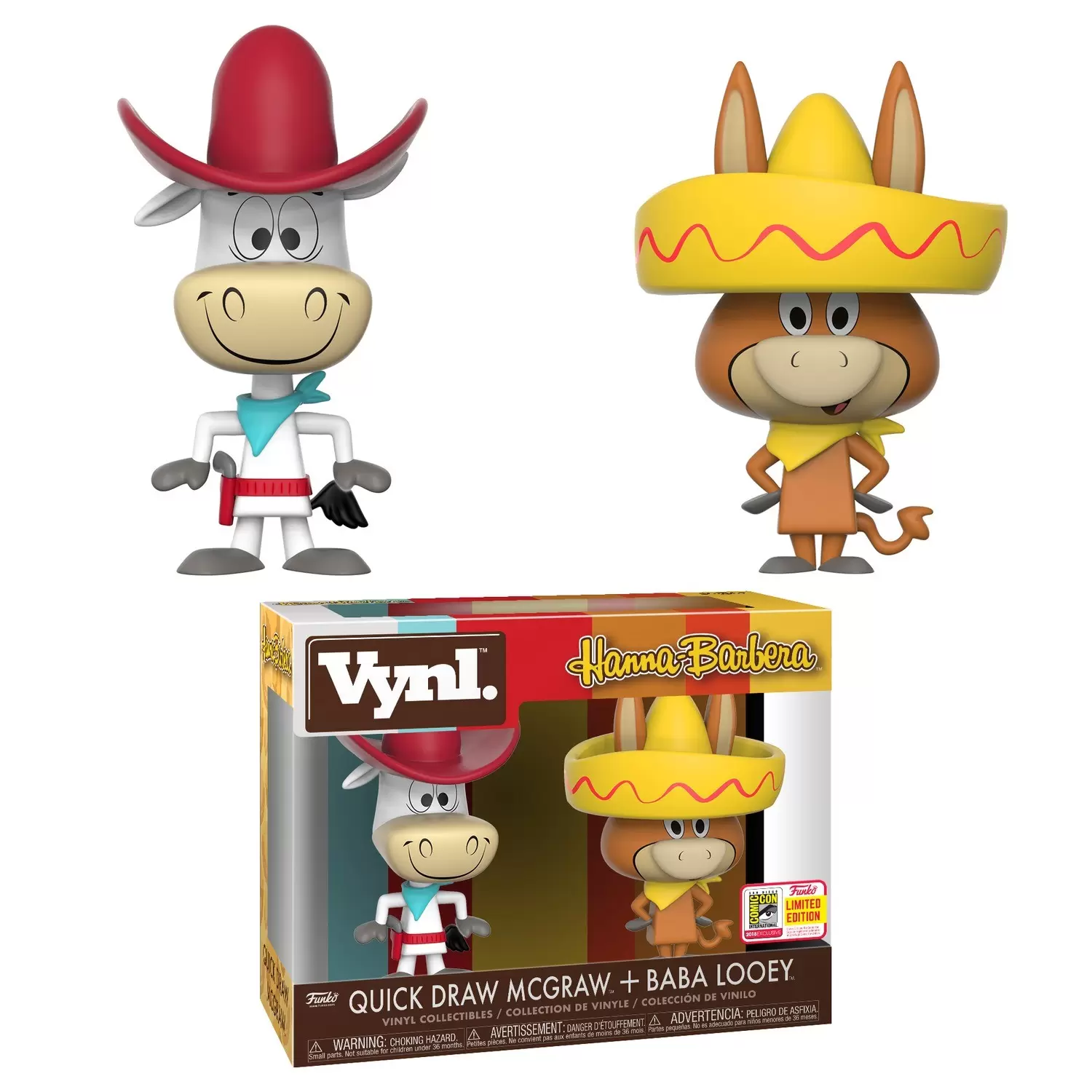 Funko Vynl. - Hanna Barbera - Quick Draw McGraw + Baba Looey