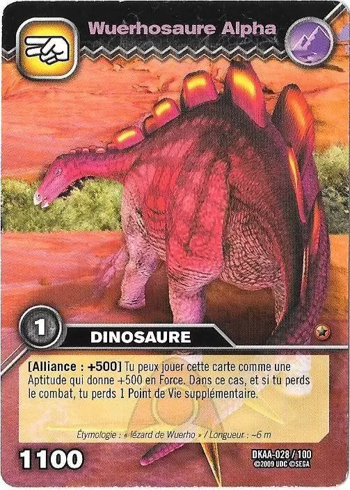 L\'attaque des Dinosaures Alpha - Wuerhosaure Alpha