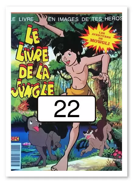 Le Livre de la Jungle (SFC - France) - Sticker n°22